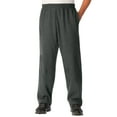 thumbnail image 1 of KingSize Men's Big & Tall Fleece Open-Bottom Sweatpants, 1 of 6