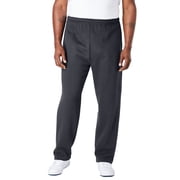 KingSize Men's Big & Tall Fleece Open-Bottom Sweatpants