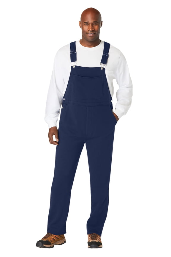 Men's Big & Tall Fleece Overalls