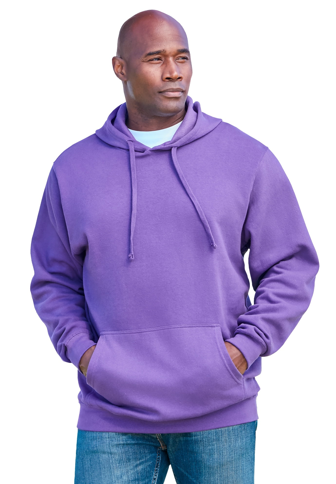 Hooded Sweatshirt Vintage Purple Sweatshirt Purple Men's Xxl