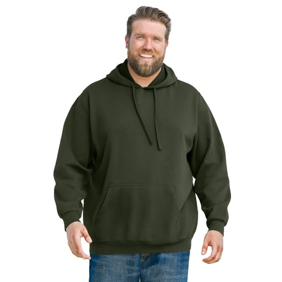 KingSize Men's Big & Tall Fleece Pullover Hoodie