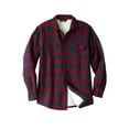 thumbnail image 1 of KingSize Men's Big & Tall Fleece Sherpa Shirt Jacket, 1 of 3