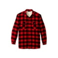 thumbnail image 1 of KingSize Men's Big & Tall Fleece Sherpa Shirt Jacket, 1 of 3