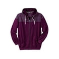 thumbnail image 1 of KingSize Men's Big & Tall French Terry Snow Lodge Hoodie, 1 of 6