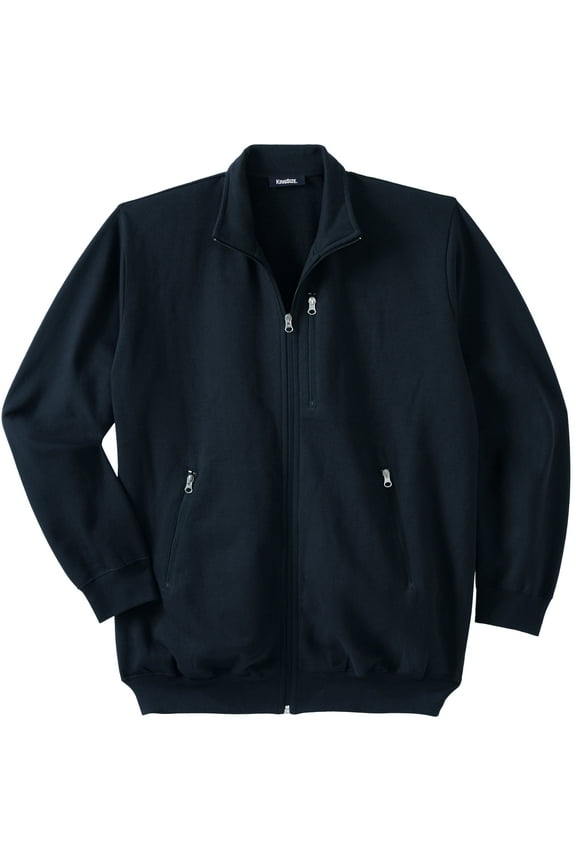 Men's Big & Tall Full-Zip Fleece Jacket