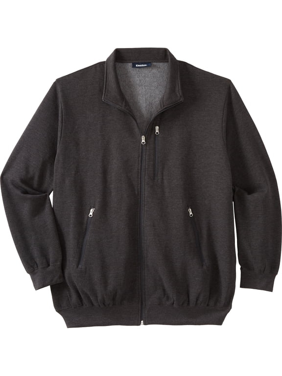 Men's Big & Tall Full-Zip Fleece Jacket