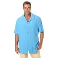 thumbnail image 1 of KingSize Men's Big & Tall Gauze Camp Shirt, 1 of 5