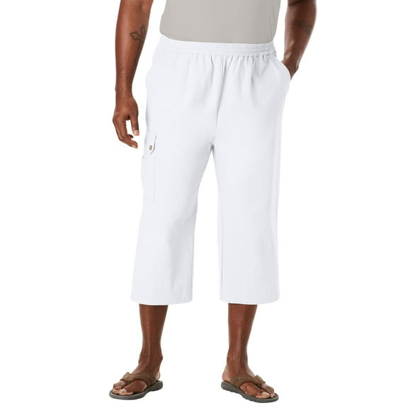 KingSize Men's Big & Tall Gauze Cargo Judo Shorts