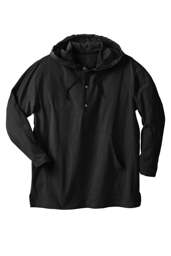 Men's Big & Tall Gauze Hoodie