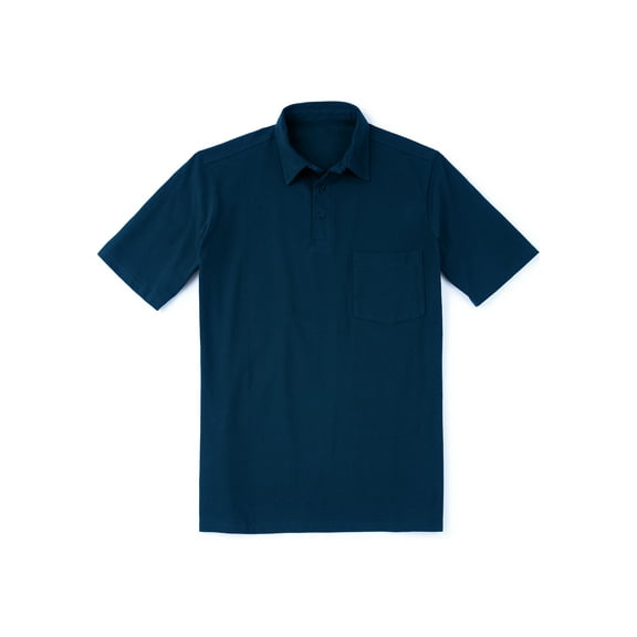 KingSize Men's Big & Tall Heavyweight Jersey Polo Shirt