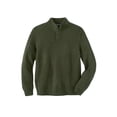 thumbnail image 1 of KingSize Men's Big & Tall Henley Shaker Sweater, 1 of 5