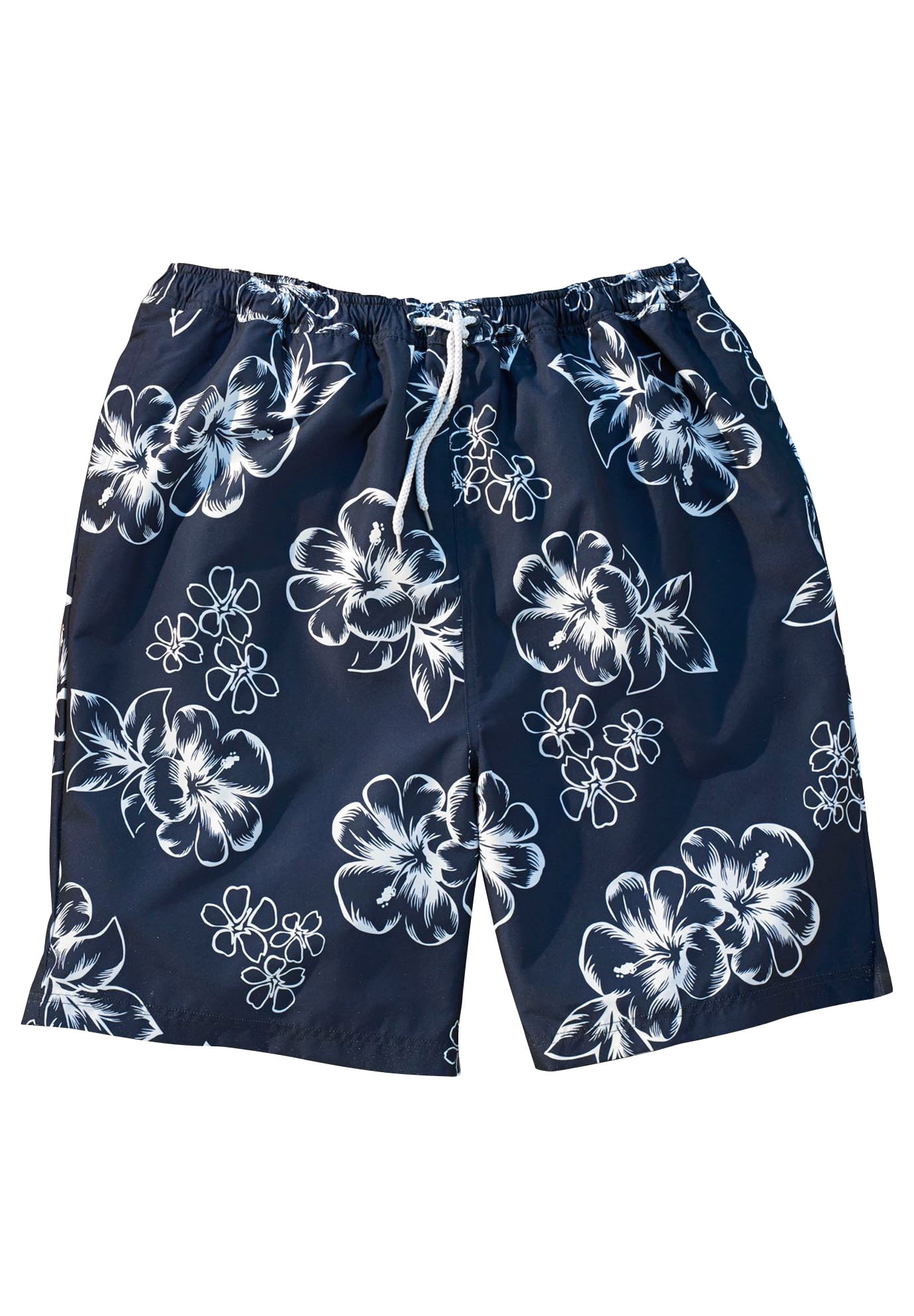 KingSize Men's Big & Tall Hibiscus Print 8