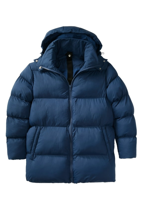 Men's Big & Tall Hipster Quilted Puffer