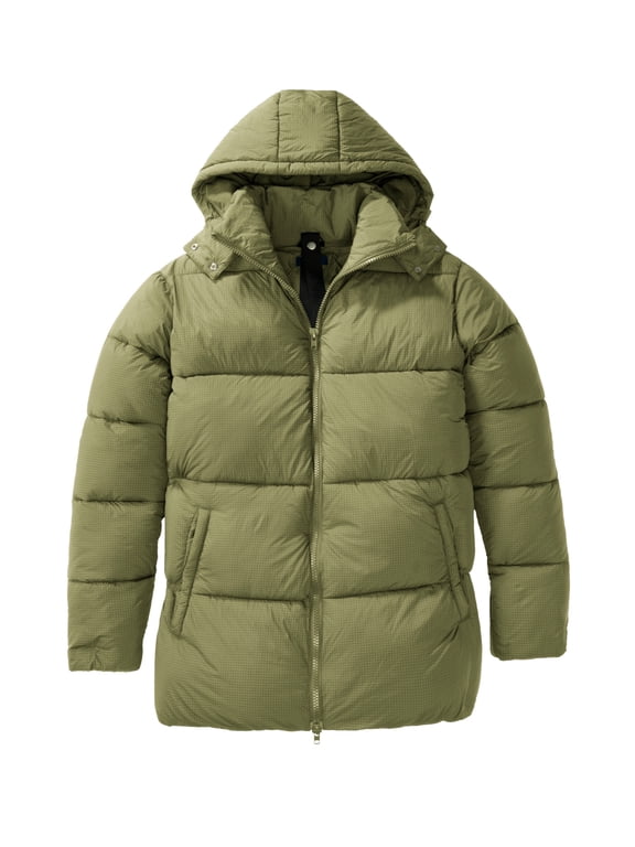 Men's Big & Tall Hipster Quilted Puffer