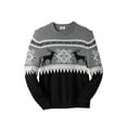 thumbnail image 1 of KingSize Men's Big & Tall Holiday Crewneck Sweater, 1 of 2