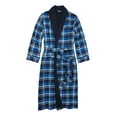 thumbnail image 1 of KingSize Men's Big & Tall Jersey-Lined Flannel Robe, 1 of 6