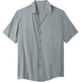 thumbnail image 1 of KingSize Men's Big & Tall  Solid Camp Shirt, 1 of 6