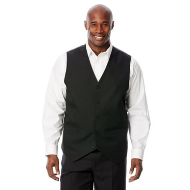 KingSize Men's Big & Tall KS Signature Collection Easy Movement 5-Button Suit Vest