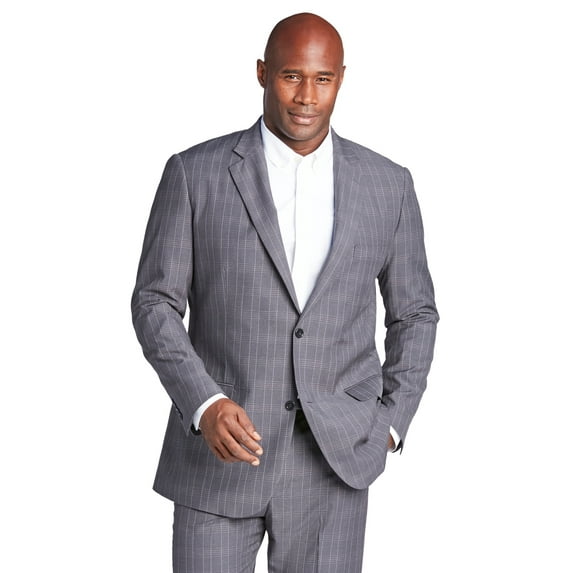 KingSize Men's Big & Tall Easy Movement Two-Button Jacket