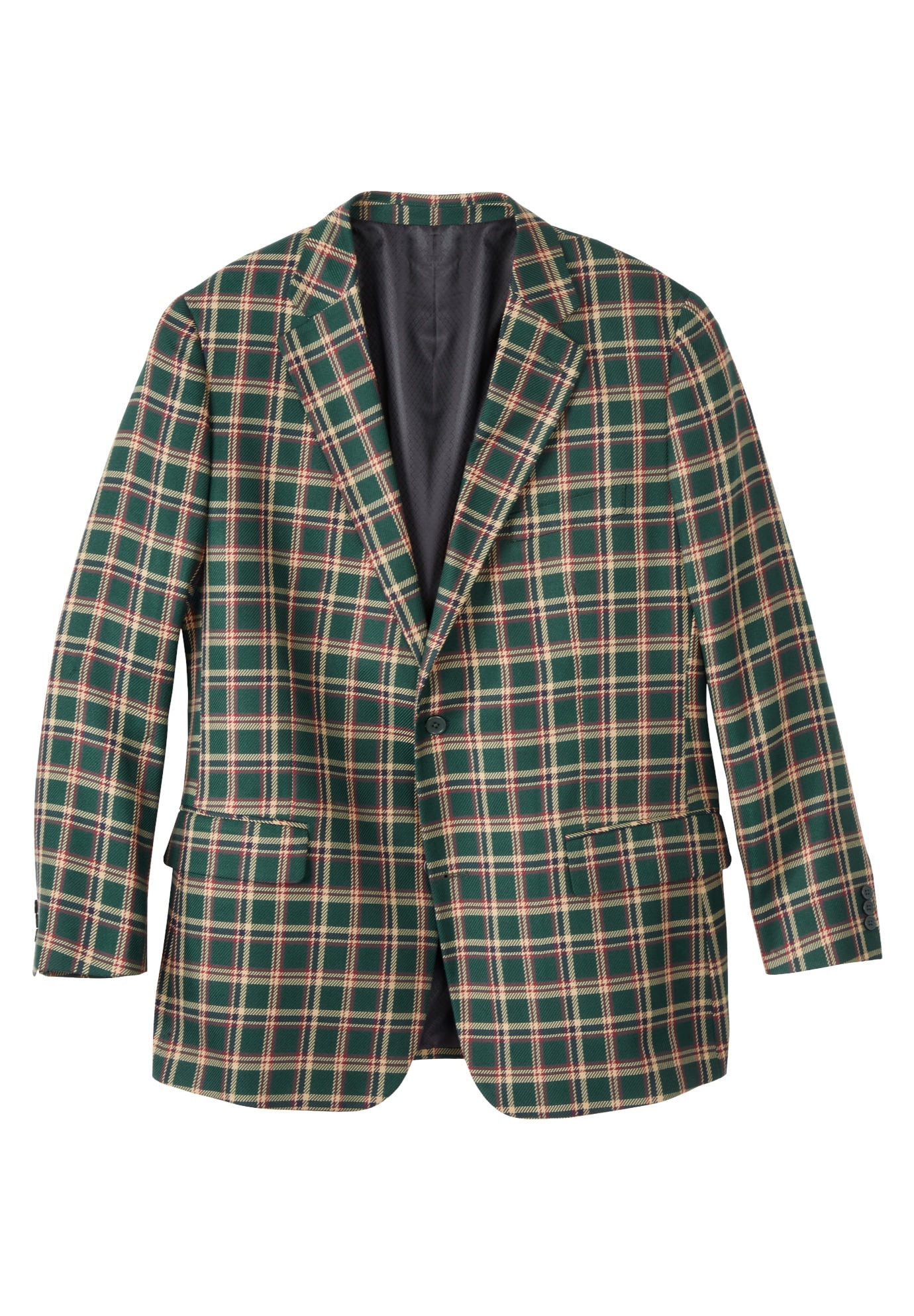 Big & tall plaid blazers hotsell