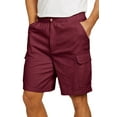 thumbnail image 1 of KingSize Men's Big & Tall Knockarounds 8" Full-Elastic Cargo Shorts, 1 of 4