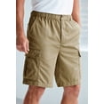 thumbnail image 1 of KingSize Men's Big & Tall Knockarounds 8" Full-Elastic Cargo Shorts, 1 of 5