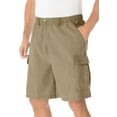 thumbnail image 1 of KingSize Men's Big & Tall Knockarounds 8" Full-Elastic Cargo Shorts, 1 of 6