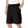 thumbnail image 1 of KingSize Men's Big & Tall Knockarounds 8" Full-Elastic Cargo Shorts, 1 of 4