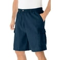 thumbnail image 1 of KingSize Men's Big & Tall Knockarounds 8" Full-Elastic Cargo Shorts, 1 of 4