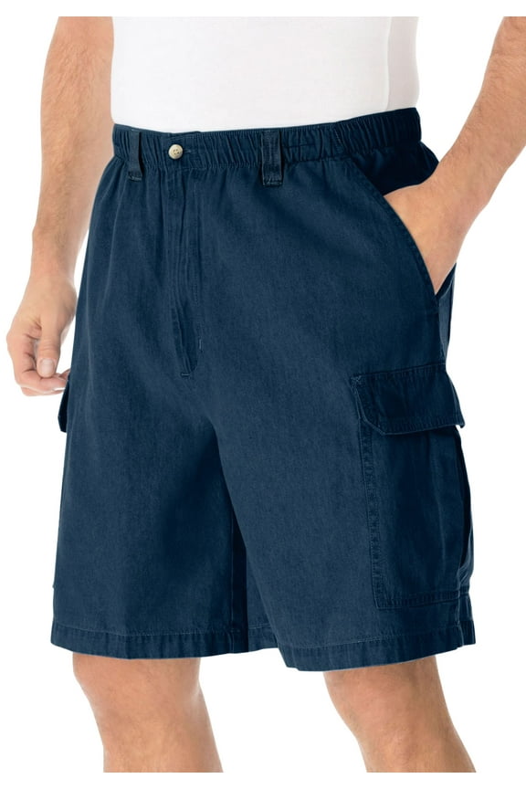 Men's Big & Tall Knockarounds 8" Full-Elastic Cargo Shorts