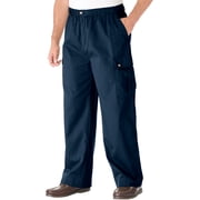 KingSize Mens Big & Tall Knockarounds Full-Elastic Waist Cargo Pants