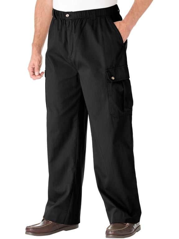 Men's Big & Tall Knockarounds Full-Elastic Waist Cargo Pants