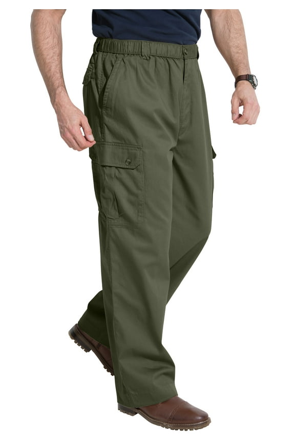 Men's Big & Tall Knockarounds Full-Elastic Waist Cargo Pants