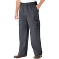 thumbnail image 1 of KingSize Men's Big & Tall Knockarounds Full-Elastic Waist Cargo Pants, 1 of 3