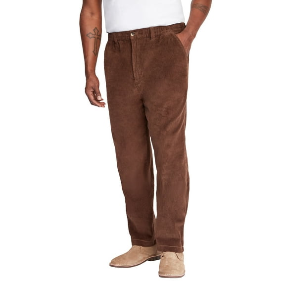 KingSize Men's Big & Tall Knockarounds Full-Elastic Waist Pants
