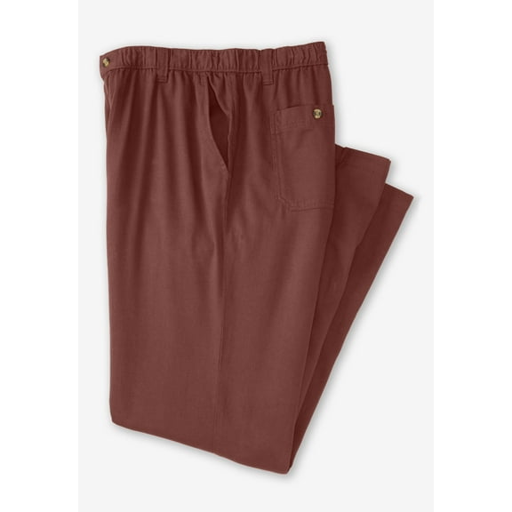 KingSize Men's Big & Tall Knockarounds Full-Elastic Waist Pants