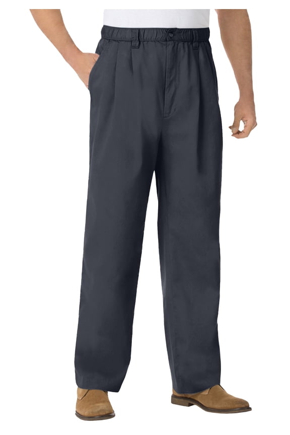 Men's Big & Tall Knockarounds Full-Elastic Waist Pleated Pants