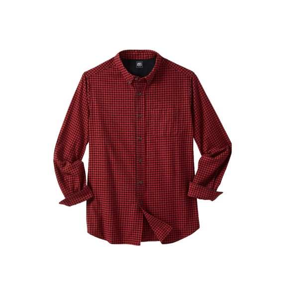 KingSize Men's Big & Tall Liberty Blues by KingSize Flannel Shirt