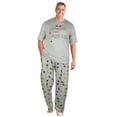 thumbnail image 1 of KingSize Men's Big & Tall Lightweight Cotton Novelty PJ Set, 1 of 2