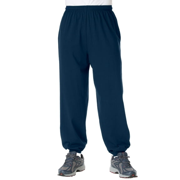 KingSize Men's Big & Tall Lightweight Jersey Elastic Cuff Sweatpants