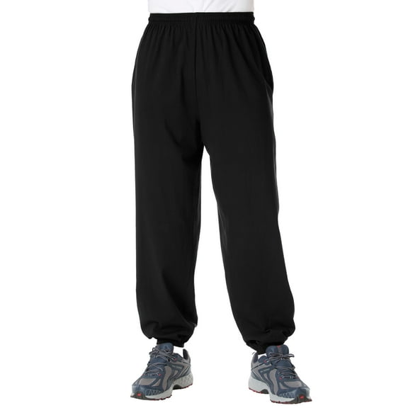 KingSize Men's Big & Tall Lightweight Jersey Elastic Cuff Sweatpants