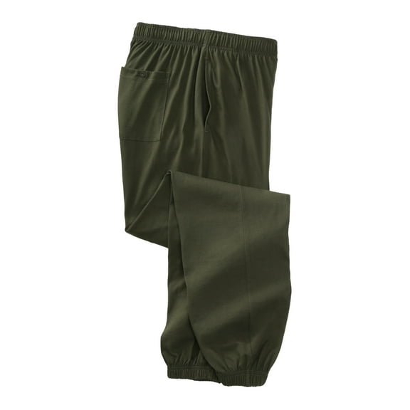 KingSize Men's Big & Tall Lightweight Jersey Elastic Cuff Sweatpants