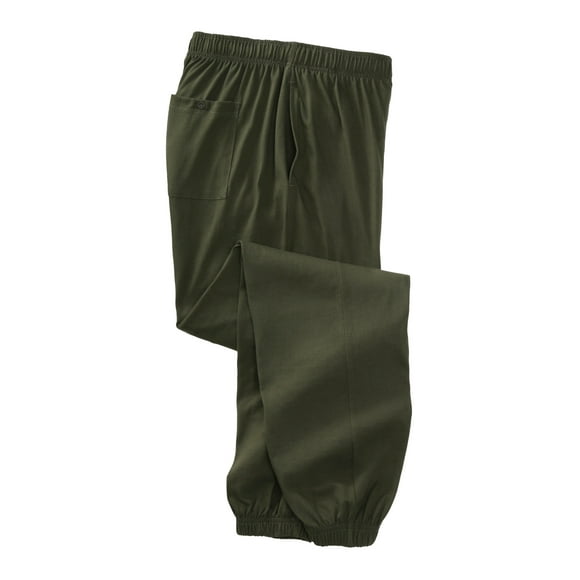 KingSize Men's Big & Tall Lightweight Jersey Elastic Cuff Sweatpants