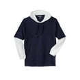thumbnail image 1 of KingSize Men's Big & Tall Lightweight Hangdown Hoodie, 1 of 4