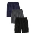 thumbnail image 1 of KingSize Men's Big & Tall Lightweight Jersey Cargo Shorts, 3-Pack, 1 of 1