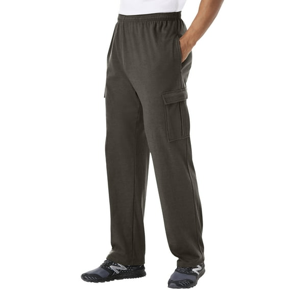 KingSize Men's Big & Tall Lightweight Jersey Cargo Sweatpants