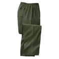 thumbnail image 1 of KingSize Men's Big & Tall Lightweight Jersey Open-Bottom Sweatpants, 1 of 5