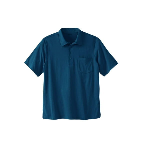 KingSize Men's Big & Tall Lightweight Jersey Polo
