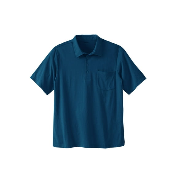 KingSize Men's Big & Tall Lightweight Jersey Polo