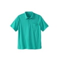 thumbnail image 1 of KingSize Men's Big & Tall Lightweight Jersey Polo, 1 of 5